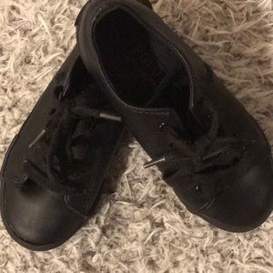 Polo black boys shoes
